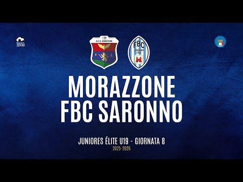 [HIGHLIGHTS] U19 ELITE JUNIORS | 2025-2026 | Matchday 8 | Morazzone - FBC Saronno