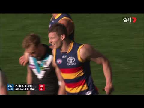 Round 16 Adelaide Crows Vs Port Adelaide Power 2015 Showdown 39 Highlights