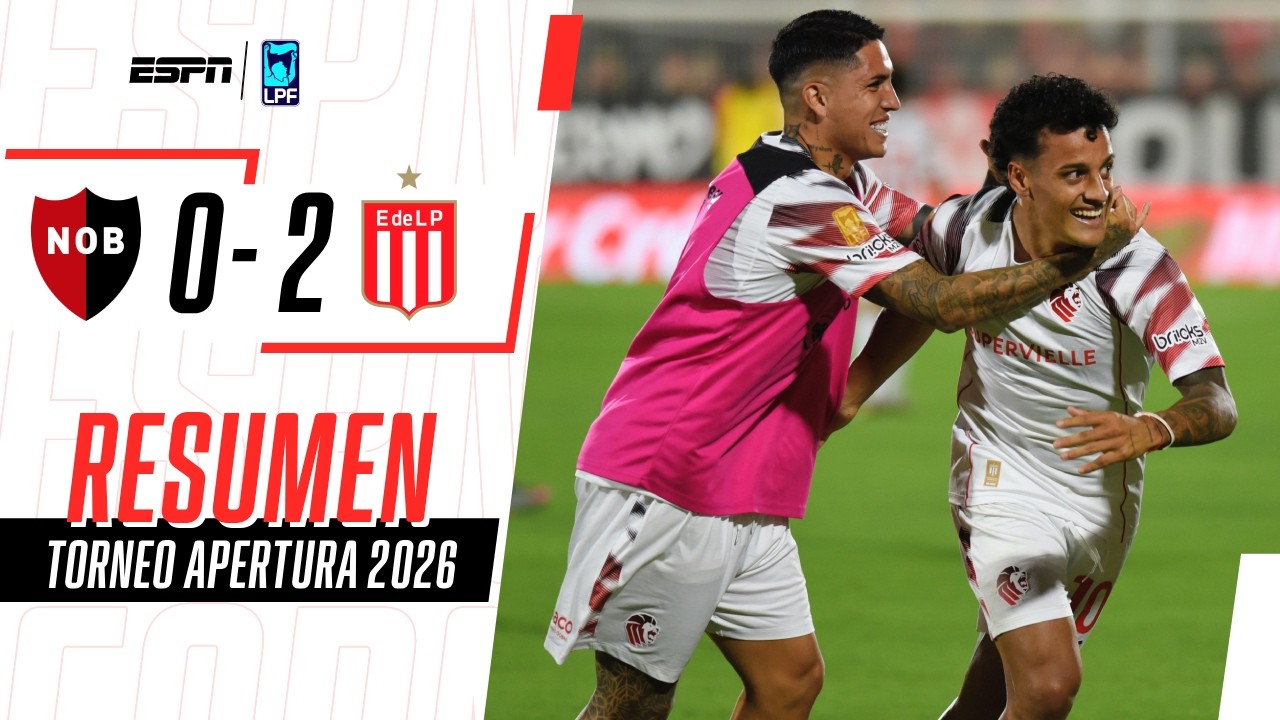 EL PINCHA DERROTÓ A LA LEPRA EN LA PREVIA AL CLÁSICO ROSARINO | Newell's 0-2 Estudiantes | RESUMEN