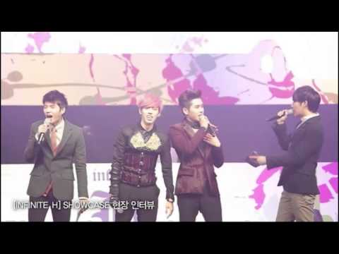130110 INFINITE H - 현장 인터뷰(talk)1/2 (Showcase LIVE Part.5)