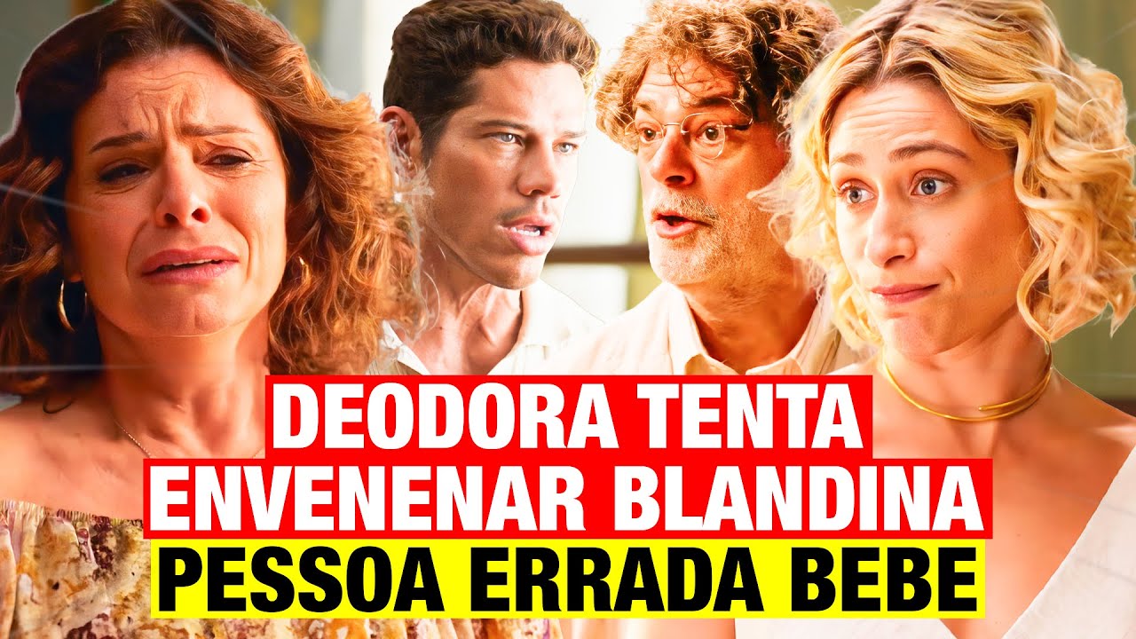 NO RANCHO FUNDO - DEODORA TENTA ENVENENAR BLANDINA COM CHÁ, MAS PESSOA ERRADA BEBE