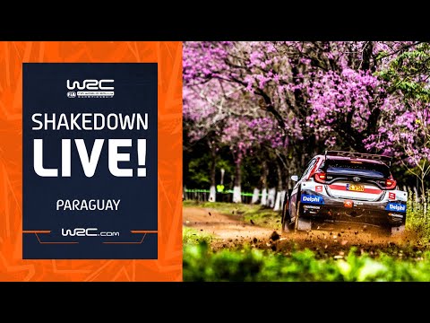 🔴 Shakedown LIVE | WRC ueno Rally del Paraguay 2025