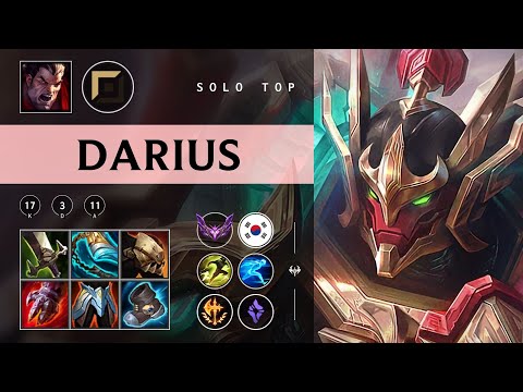 Darius Top vs Swain - KR Master Patch 25.24