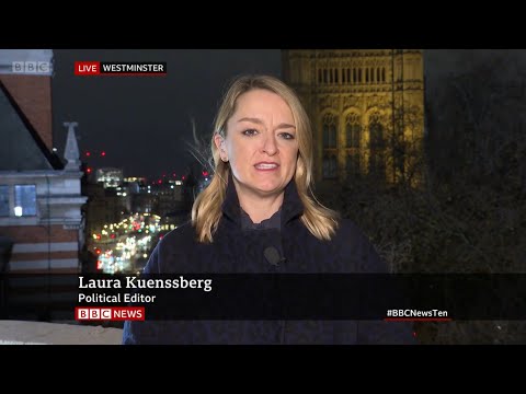 BBC News at Ten - 8th December 2021 (PLAN B PRESS CONFERENCE AND DOWNING ST CHRISTMAS PARTY SCANDAL)