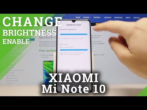 How to Set Auto Brightness in XIAOMI Mi Note 10 Pro – Adaptive Screen