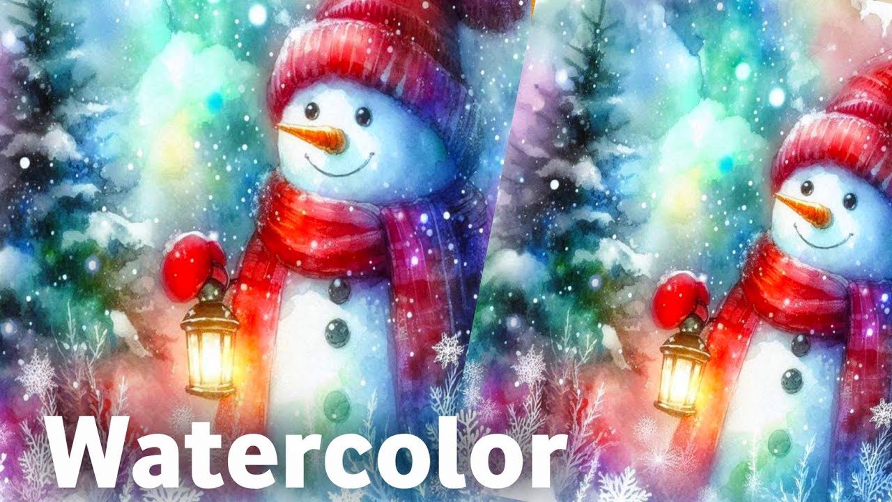 How To Creat Merry Christmas Painting | Christmas painting Tutorial  #christamspainting