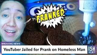 YouTuber Jailed for Prank on Homeless Man