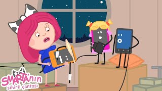 Çizgi film - Smarta ile çocuk videoları! Kalki yıldızları sayınca bozu