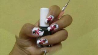 preview picture of video 'My entry for 3TanjaJ3 christmas contest. Sponsored by Migi Nail Art'