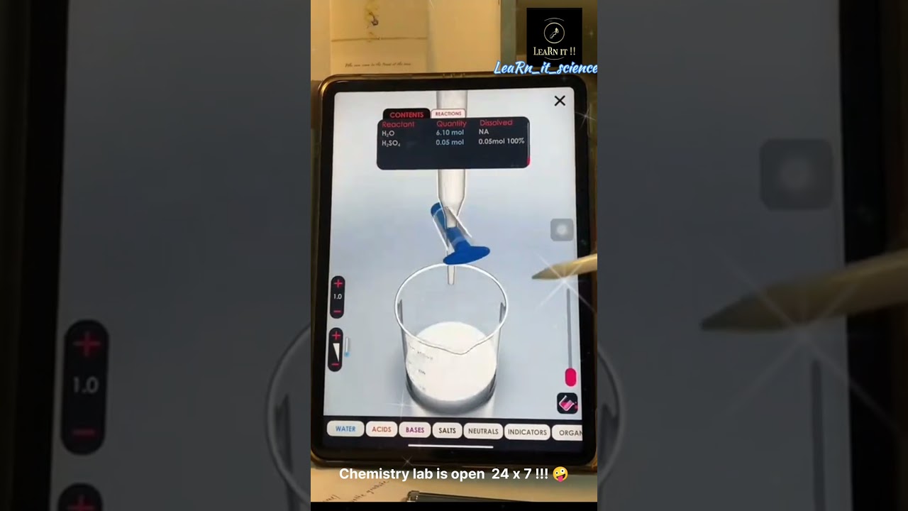 Experience the virtual Chemistry lab