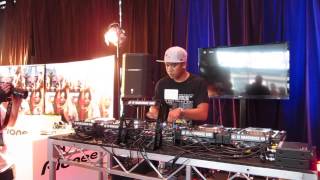 DJ Ravine with Pioneer Pro DJ @ EMC 2012 and special mini mix by DJ Chuckie!