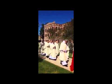 Saint Joseph Abbey 125th Celebration - Procession