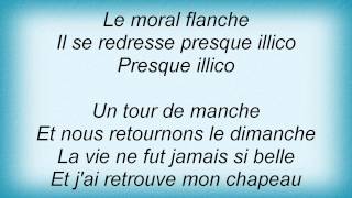 Dominique A - Vivement Dimanche Lyrics