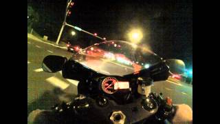 preview picture of video 'Riding GSX R 750 Across The Dames Point Bridge'