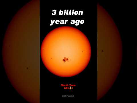The Sun Evolution | sun vs earth #sun #solarsystem #space #astronomy