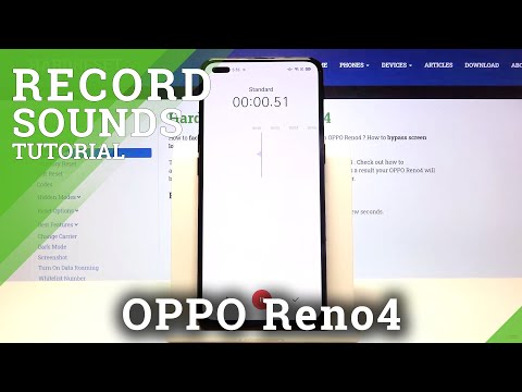 Record Sounds on OPPO Reno 4 - Enable Sound Recorder