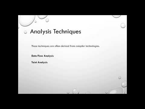 01 Static Code Analysis  | UCSC