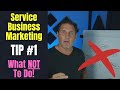 SERVICE BUSINESS MARKETING | Why Your Marketing Strategy Isn't Working in Your Service Business