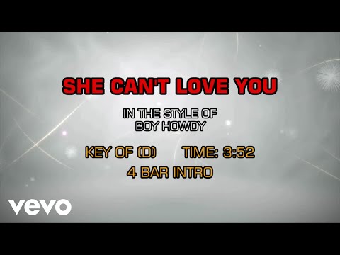 She Can't Love You - Boy Howdy