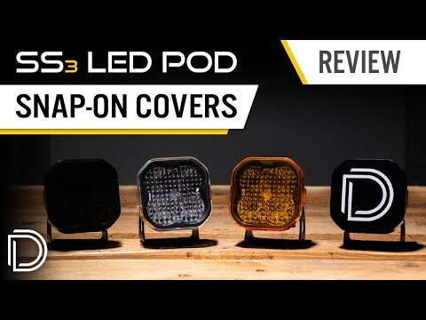 Snap-On SS3 LED Pod Covers | Diode Dynamics