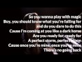 Maddi Jane - Dark Horse .lyrics 