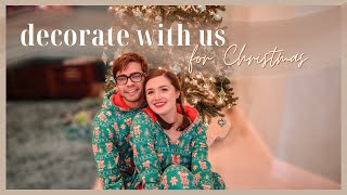 Decorate With Us! Decorating our Coastal Christmas Tree For Our First Christmas as Husband & Wife
