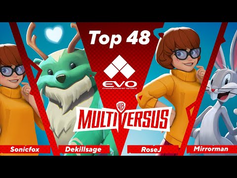 Sonicfox & Dekillsage Vs. RoseJ & Mirrorman | Top 48 | MultiVersus EVO 2022