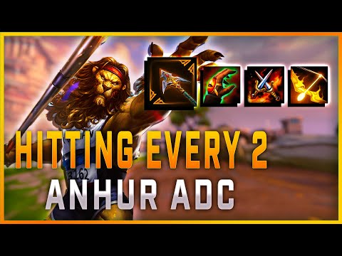 THEY REALLY BUFFED MY BEST CHARACTER RIGHT BEFORE WORLDS - Smite Anhur ADC