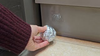 Put aluminum foil around the house and be surprised by the result !