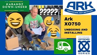 Ark XO750 jockey wheel (unboxing and installing)