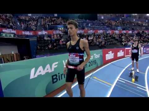 Muller Indoor Grand Prix Birmingham Club:Connect U17 Boys 4x200m