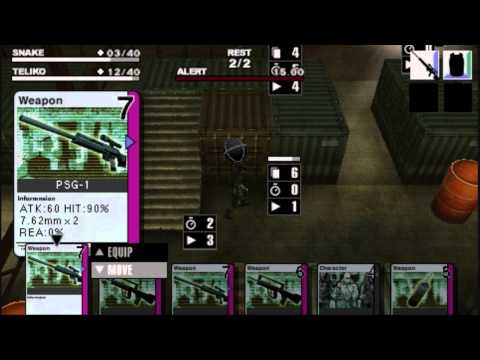 Metal Gear Ac!d Walkthrough - 25 - Stage 14-1 Boss: Leone