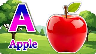 A for Apple 🍎 AA71. Kids Alphabet Song: A for Apple P for Pilot ✈️ Learn ABC Fast!