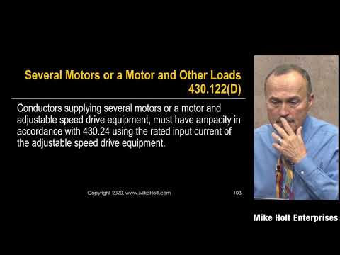 Adjustable-Speed Drives, NEC 2020 - [430 Part X], (15min:31sec)
