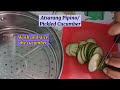 One minute serye- Atsarang Pipino/ Pickled Cucumber
