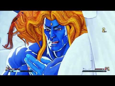 STREET FIGHTER V Rose vs Gill