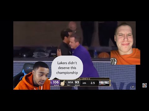 NEVER SEEN FLIGHT THIS SALTY BEFORE 🤣🤣 Flightreacts Lakers vs Heat Game 6 highlights