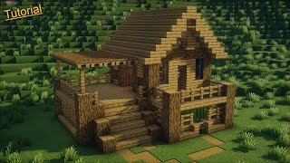 Minecraft: How to build a Simple Survival Hause | Tutorial