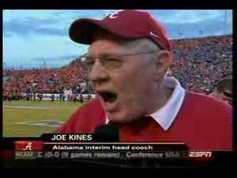 Joe Kine's Indy Bowl Halftime Interview