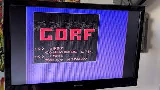 Gorf gameplay commodore VIC 20. 80’s magic😎.