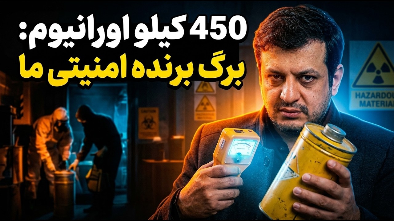 ۴۵۰ کیلو اورانیوم - ضامن عدم حمله اتمی به ایران