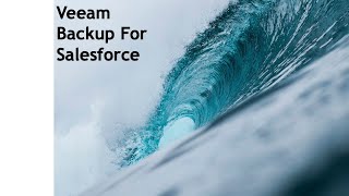 Veeam for Salesforce Installation, Configuration, Walkthrough, and Test Restore