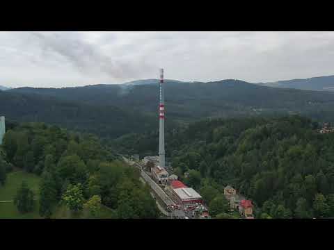 Odstřel komínu Brandl