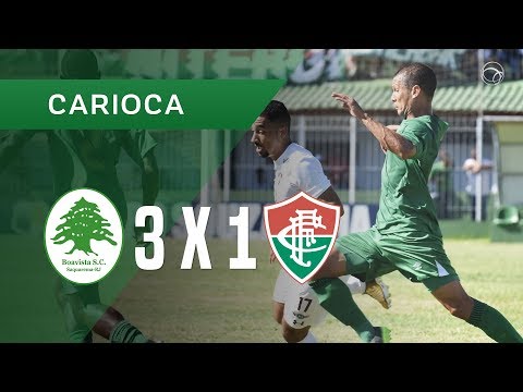 BOAVISTA 3 X 1 FLUMINENSE - CARIOCA 2018 - 17/01