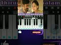 Thiruchitrambalam Title BGM Dhanush Easy Walk Band Tutorial Shorts Trending Piano Walkband