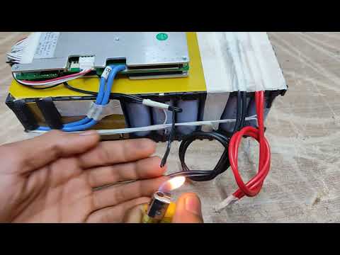 lithium ion battery temperature sensor testing
