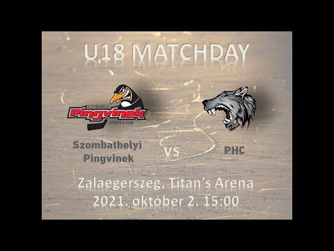 U18 43 Szombathelyi Pingvinek - PHC (élő közvetítés)