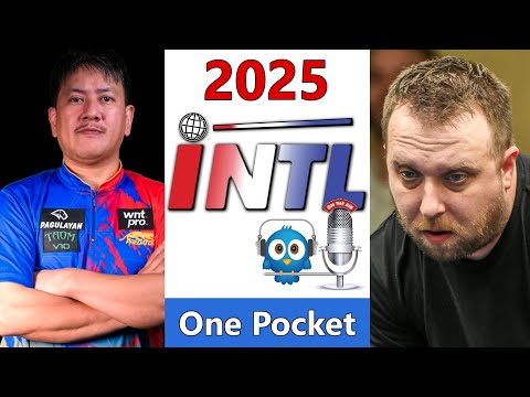 Justin Hall vs Roland Garcia - One Pocket - 2025 International Open