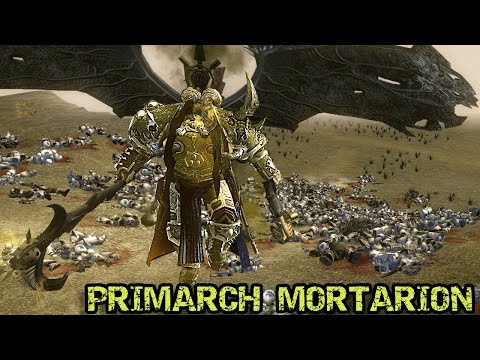 PRIMARCH MORTARION in Dawn of War: Soulstorm? Unification Mod 2022!