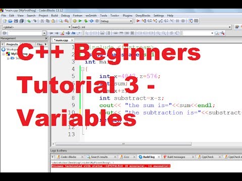 C Tutorial for Beginners 1 Installing CodeBlocks and Getting Started For Absolute Beginners